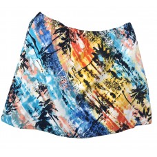 SAIA SHORTS LINDALOOKA - ESTAMPA/AZUL CLARA